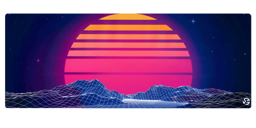 Retro sunset
