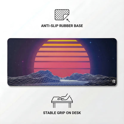 Retro Sunset muismat