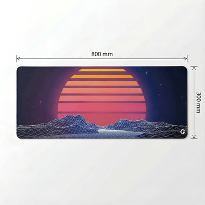 Retro Sunset muismat