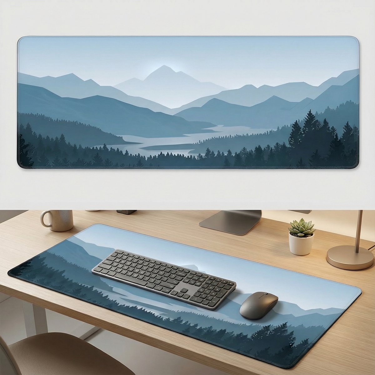 Berg landschap muismat